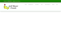 Desktop Screenshot of golfmastercanada.com